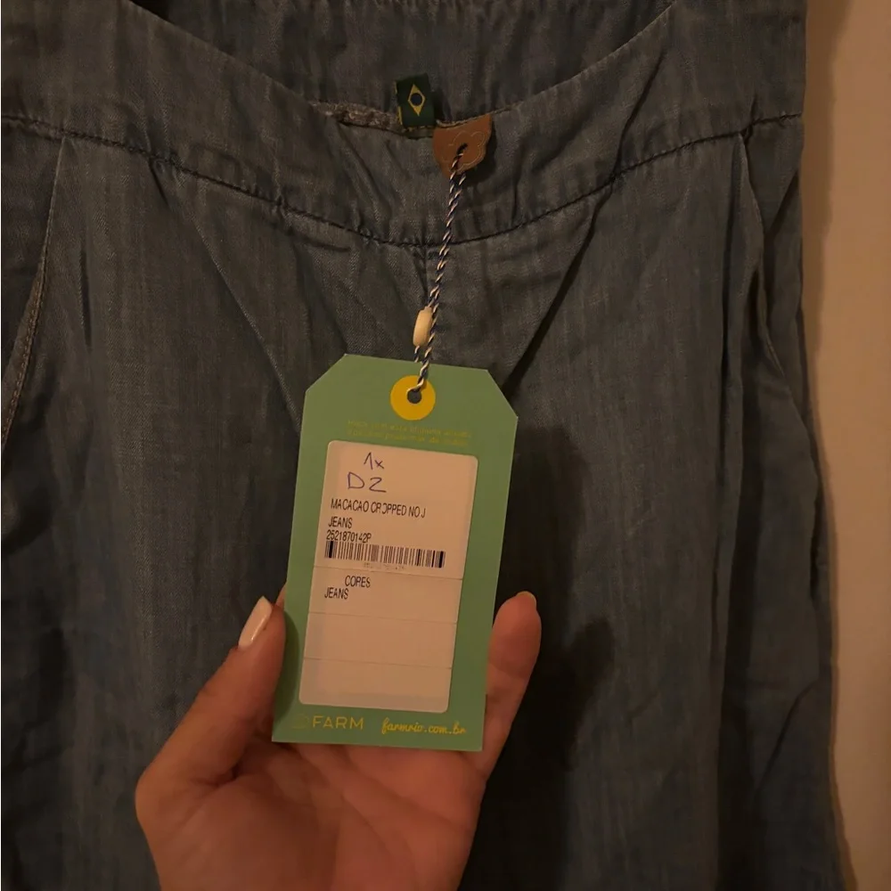 FARM Rio Tie front Jumpsuit NWT - Picture 4 of 6